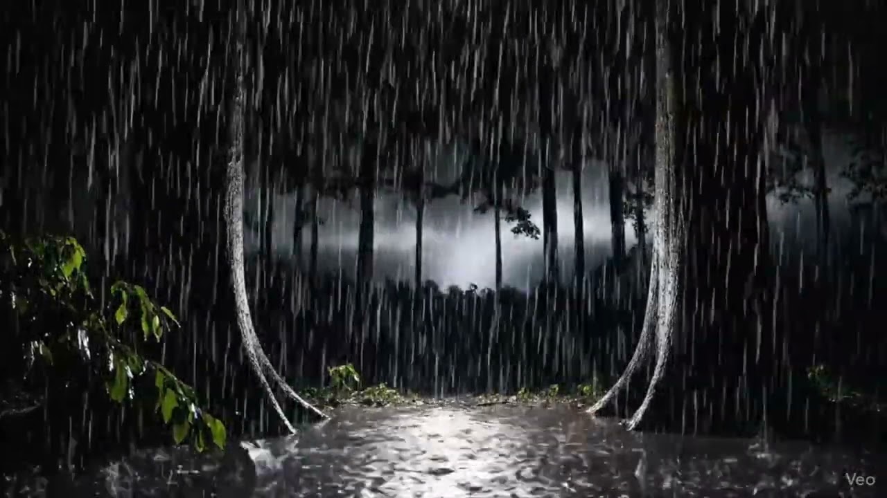 Rain Sounds in the Forest – Deep Sleep & Relaxing Nature Ambience- 10 Hours