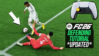 *UPDATED* How To Defend in FC 26 Defending Tutorial & Live Gameplay Example (WITH CONTROLLERS) FC 26