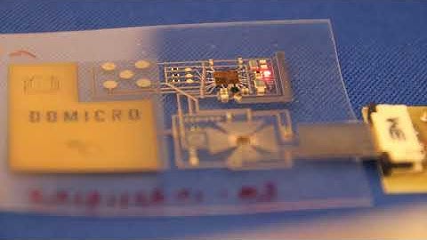 DoMicro Flexible Hybrid Electronics Demonstration Sample