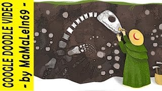 Mary Anning 瑪麗安寧 매리 애닝 Google Doodle