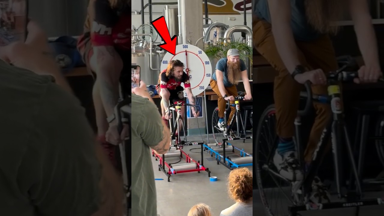 You Won't Believe Who Wins This Bike Race! #shorts