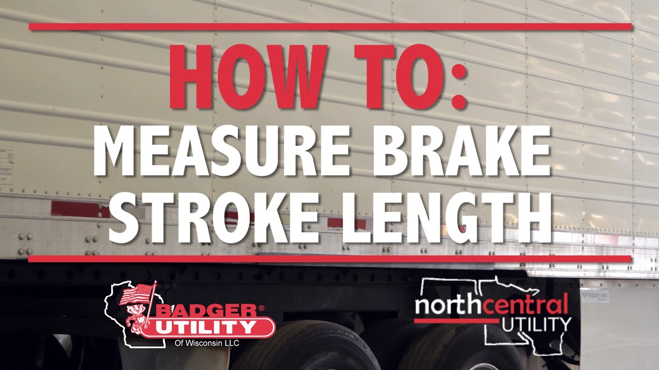 How To Measure Brake Stroke Length YouTube
