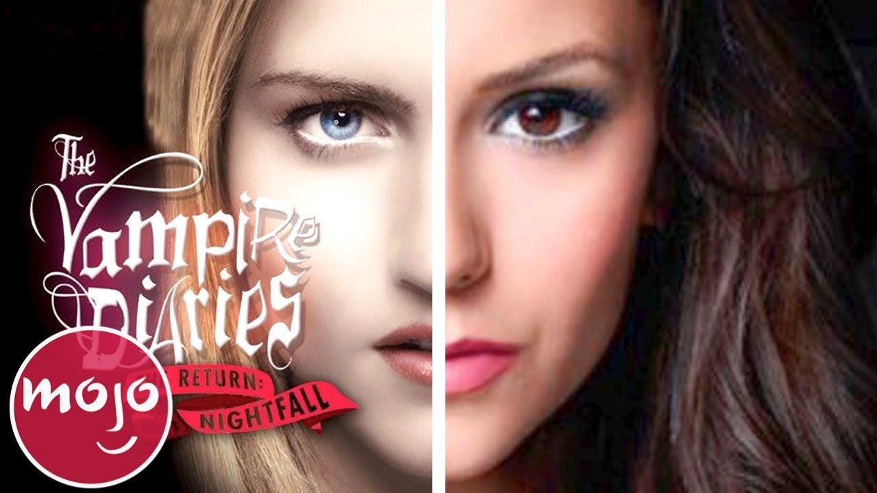 Top 10 Differences Between The Vampire Diaries Books & TV Show - YouTube