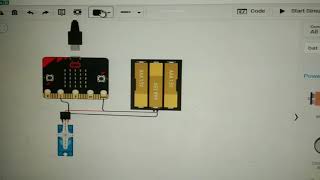 #Servomotor Controlled by #Campassor#light#temperature using #Bargraph in  #Micro:Bit#Tinkercad