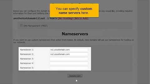 How to register a domain name in the client portal
