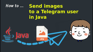 How to send an image to a Telegram user in Java