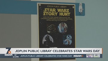 Joplin Public Library hosts a special event in honor of "Star Wars Day".