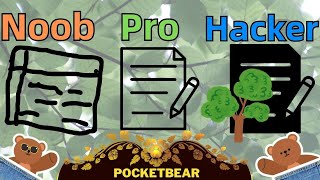 NOOB vs PRO vs HACKER - Life: Color Nonogram | @PocketBear470 screenshot 1