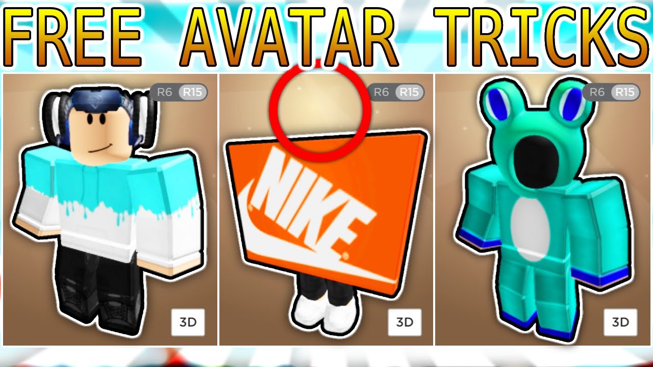 AVATAR TRICK] How to make a BLUE DINOSAUR AVATAR for FREE! (ROBLOX) 