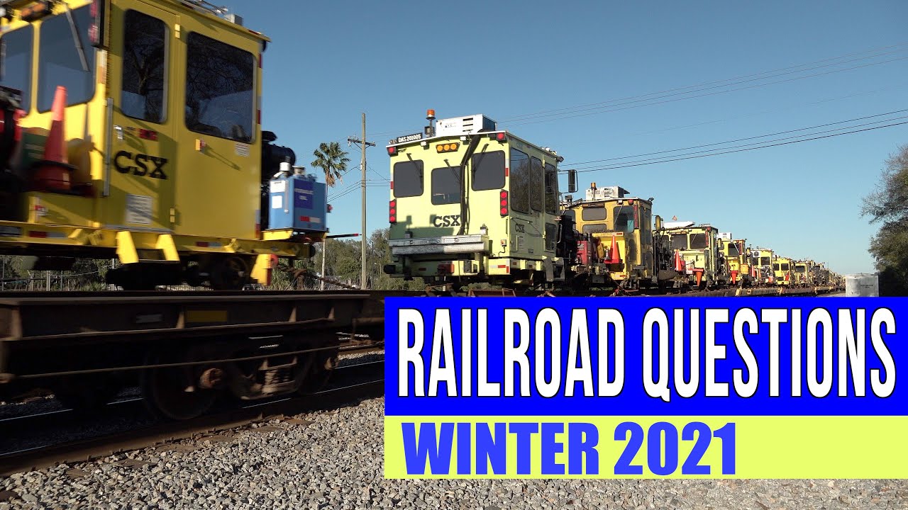 Railroad Questions Winter 2021 - YouTube