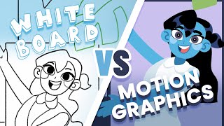 Whiteboard Animation vs. Motion Graphics