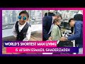 Watch: 20-year-old Iranian breaks record for smallest man in world