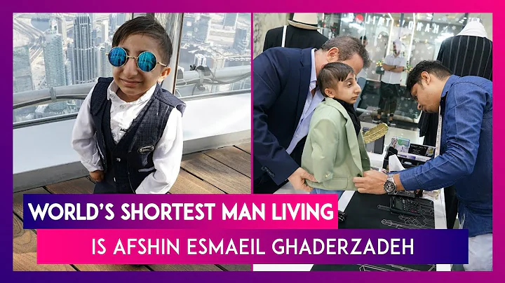 Worlds Shortest Man Living Afshin Esmaeil Ghaderza...