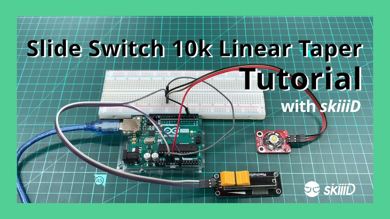 skiiiD - Easiest way to code Slide Switch 10K Line Taper on Arduino ...