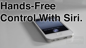 Hands-Free Control Siri Integration