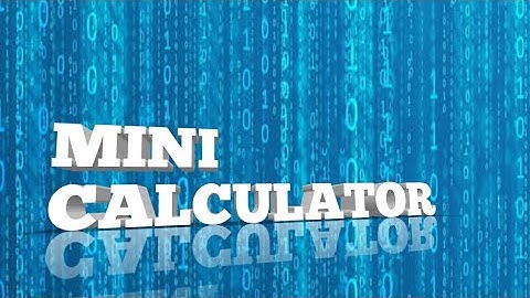 HOW TO CREAT MINI CALCULATOR IN MIT APP INVENTOR PART 2