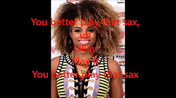 Fleur east - Sax (lyric)