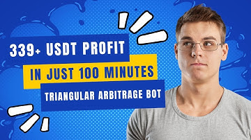 339 USDT Profit In 100 Minutes - Crypto Triangular Arbitrage Bot Result - AlgoArrayOne