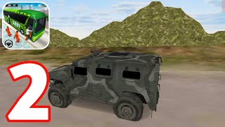 Offroad US Army Transport Prisoners Border Transport Gameplay Part 2 | Levels 4 - 7 | Android, iOS screenshot 5