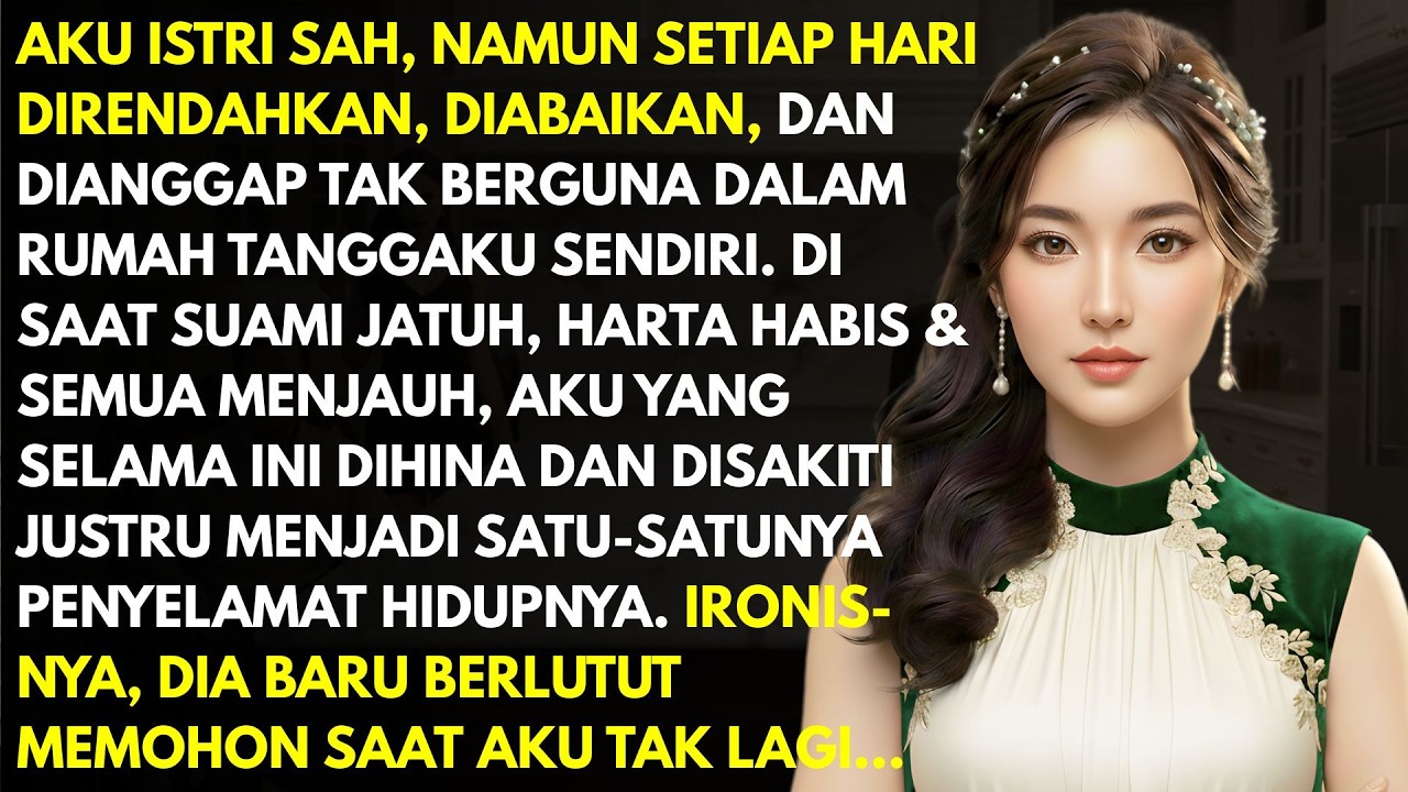 SUAMI SELALU MENGHINAKU DAN MEMPERLAKUKANKU SEPERTI PEMBANTU - KUBUAT DIA BERLUTUT SAAT TAHU..