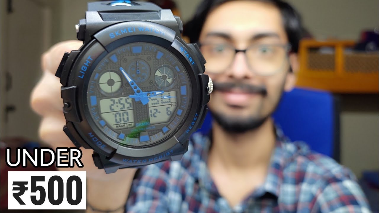 SKMEI Analogue Digital Watch unboxing & Review Best watch under 500