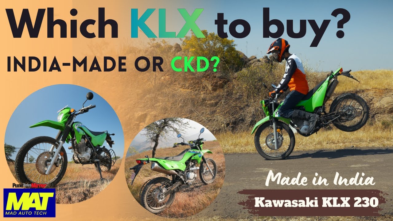 Made in India Kawasaki KLX 230 Review | Very Good in a Slightly Different Way | MAT