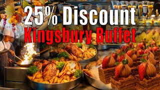 නවමබර මසම 25% Discount එක තයනව Kingsbury Hotel Lunch Buffet Kingsbury Hotel