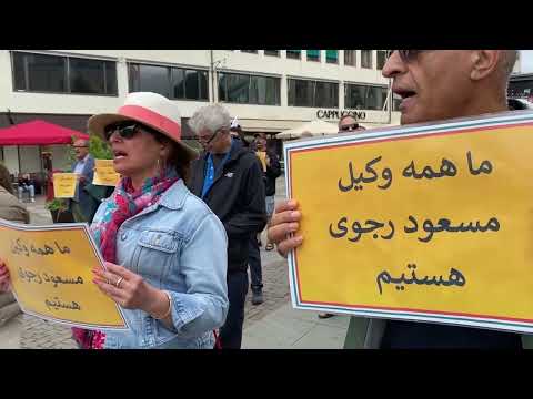 MEK Supporters Rallied in Gothenburg, Sweden, Supporting the MEK Leadership - August 5, 2023