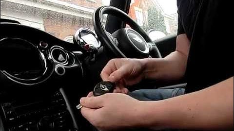 Register Key on BMW Mini 06 R53