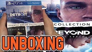 Quantic Dream Collection (Detroit Become Human/Heavy Rain/Beyond Two Souls) (PS4) Unboxing!!