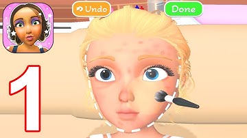 Makeover Studio 3D - Gameplay Part 1 All Levels 1 (Android, iOS)