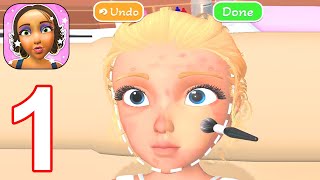 Makeover Studio 3D - Gameplay Part 1 All Levels 1 (Android, iOS) screenshot 1