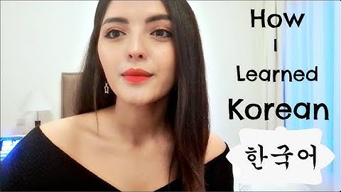 NO CLASSES I 집에서 한국어를 설치하는 방법으로 KOREAN을 배웠습니다.