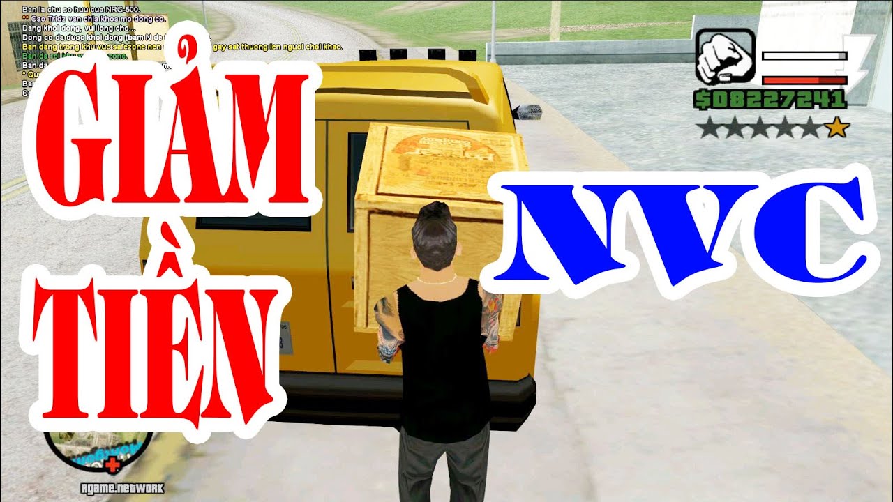 [RGAME] GTA SA ONLINE – TEST JOB NVC TRƯỚC KHI UPDATE