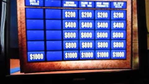 Jeopardy! PS2 Run Game 7: Part 1