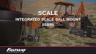 FLASH™ Integrated Scale Ball Mount, Providing the Safest Tow for your Farm and Construction Trailers