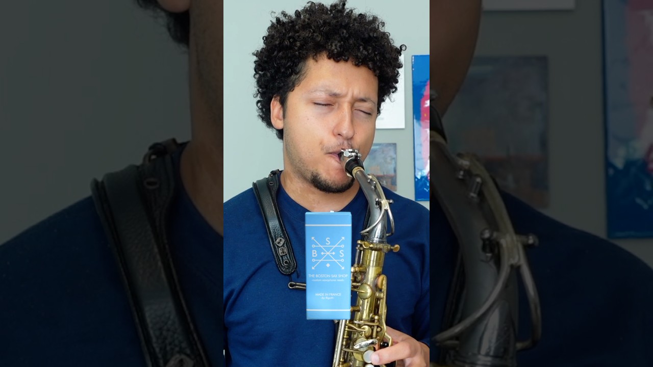 Classical Reed on a Jazz Setup 🤩 #saxophone