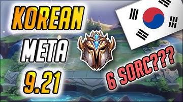 Korea Challenger Meta Patch 9.21 | TFT Comps | 6 SORCERER | Teamfight Tactics
