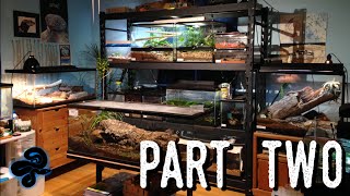 Reptile Room Tour May 2016 (Part 2) | Over a DOZEN New Animals!(After countless delays, it's FINALLY here! This is the second half of my May reptile room tour, featuring 2 aquariums, 9 invertebrates, and one extra new addition I ..., 2016-05-27T19:30:01.000Z)