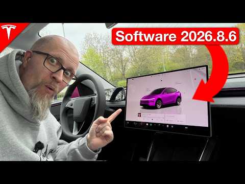 Tesla 2026.8.6 – Alle Änderungen im Überblick! Das musst du wissen 🚗⚡