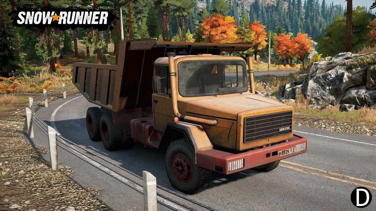 Мод BAM - 290 (Magirus) Для SnowRunner