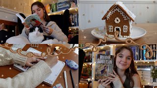 READING VLOG | a weekend of reading, starting stormlight again, and some baking🧸