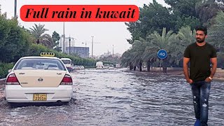 FULL RAIN IN KUWAIT Grand hyper gulf kurradu
