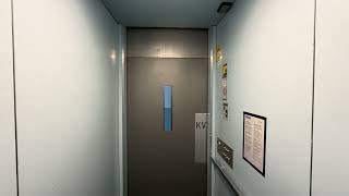 1970 Schlieren Traction Elevator @ Henriksdalsringen 19, Nacka, Sweden #Schlieren
