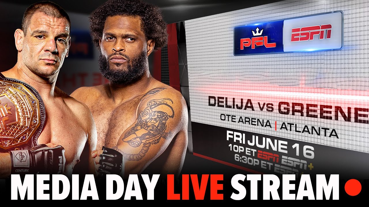 MEDIA DAY - PFL 5 2023 Regular Season Heavyweight, Womens Featherweight (LIVE STREAM)