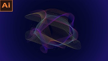 How to Make Vector Abstract Particles Using Adobe Illustrator