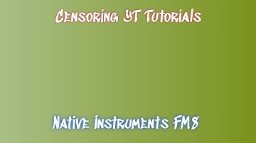 Native Instruments FM8 license: How to install Native Instruments FM8 activated | Native