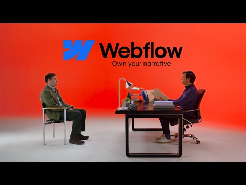 Webflow YouTube ad: Webflow vs AI Guy: When AI Can't Find Your Brand