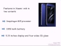 xiaomi(redmi) lunched a new mobile mi6 with features