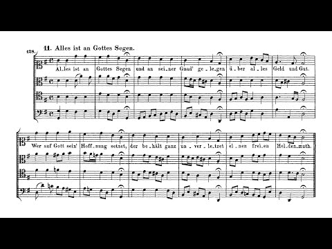 186 Chorales [1/8]: BWV 253-275 - Bach (Score)